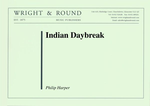 Indian Daybreak (Score and Parts)