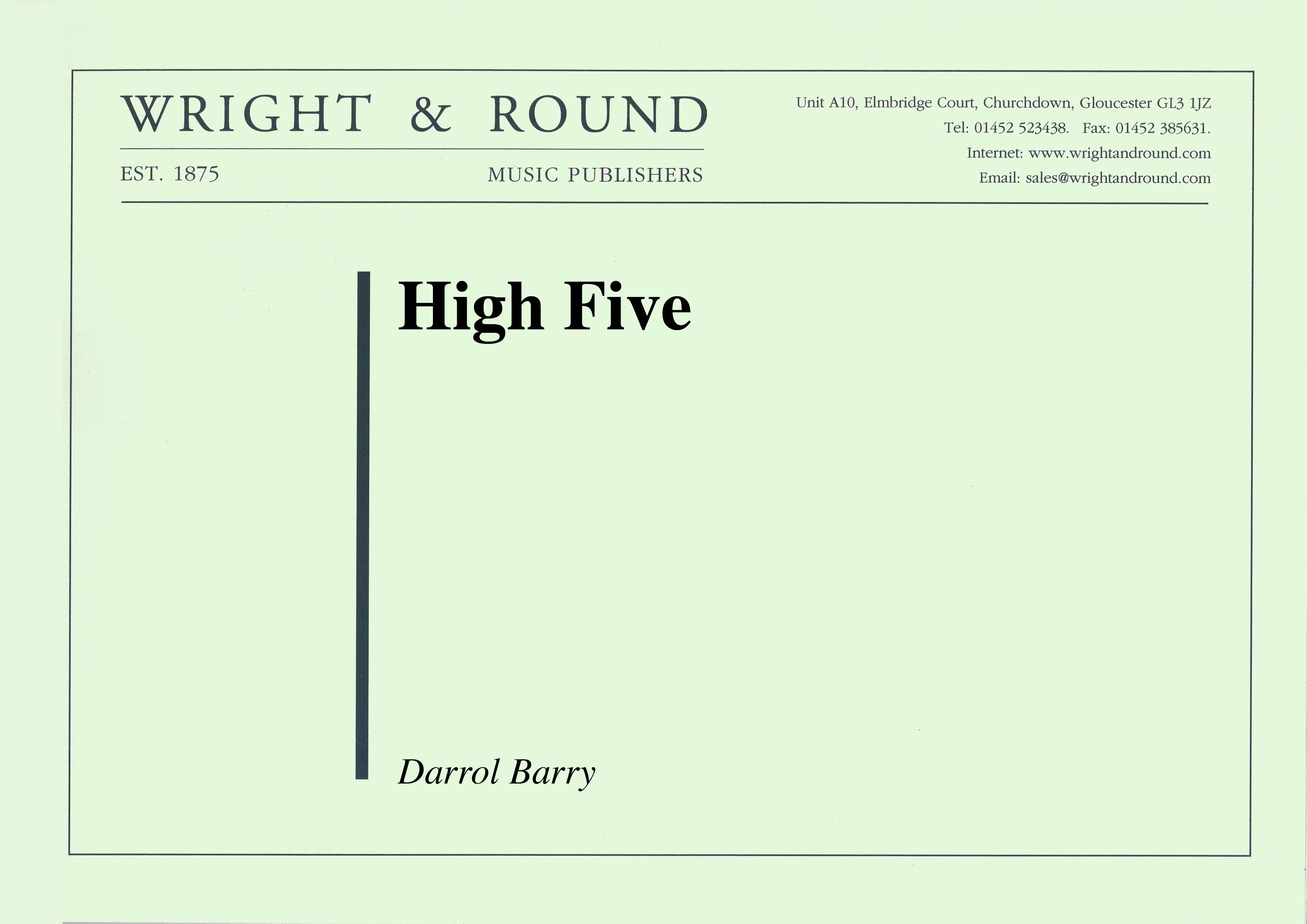 High Five (Score and Parts)