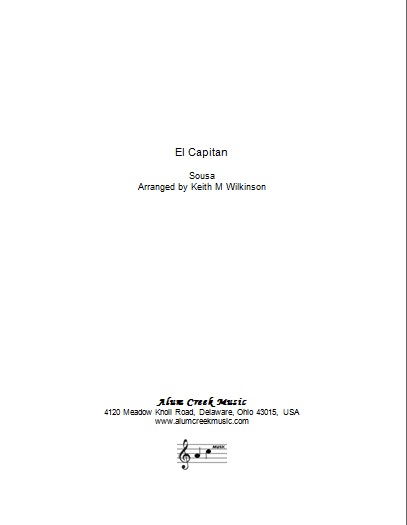 El Capitan (Brass Band - Score and Parts)
