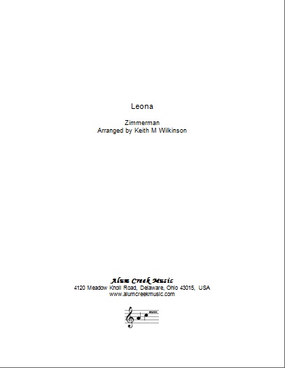 Leona (Brass Band - Score and Parts)