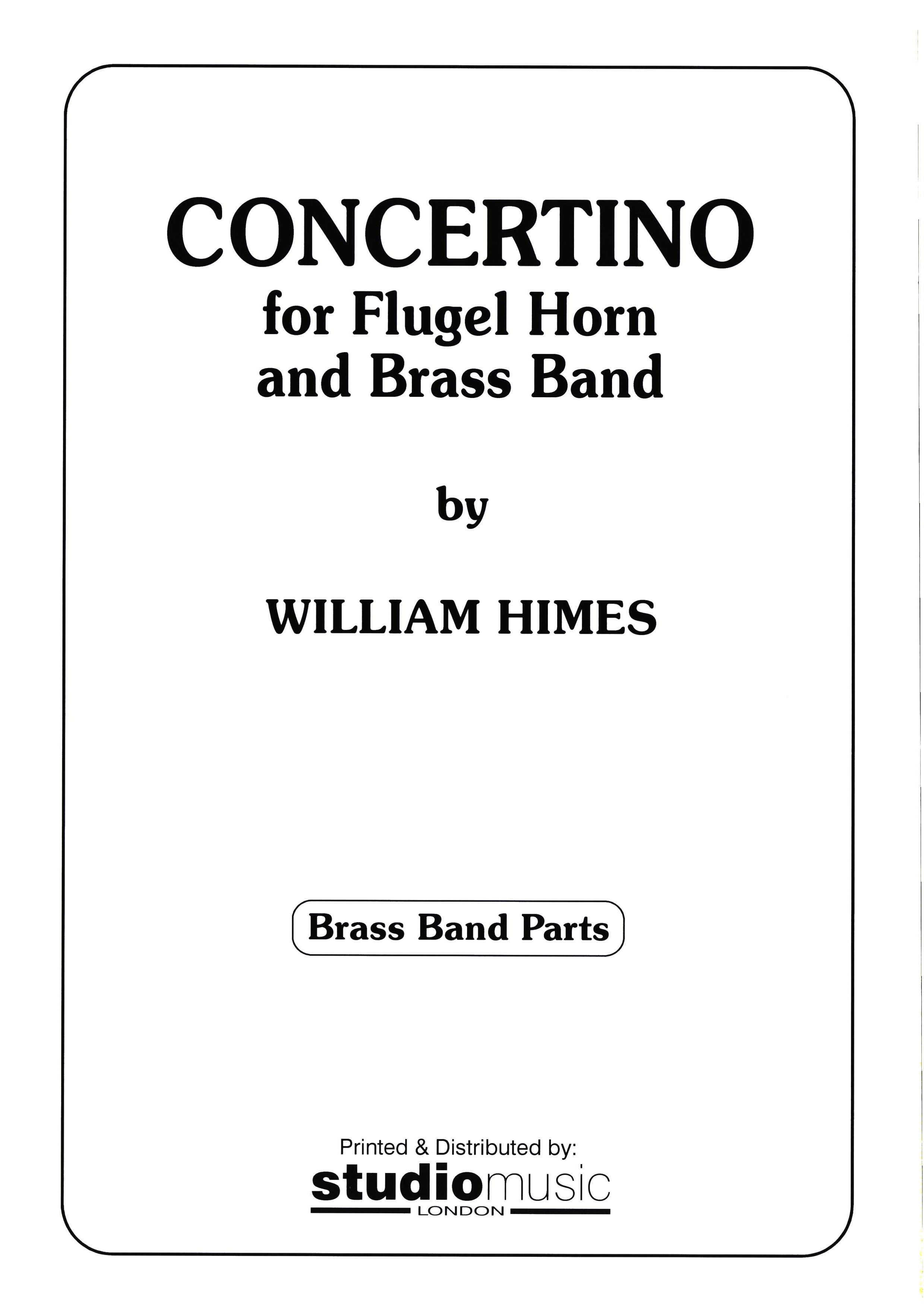 Concertino for Flugel Horn (Brass Band - Score and Parts)