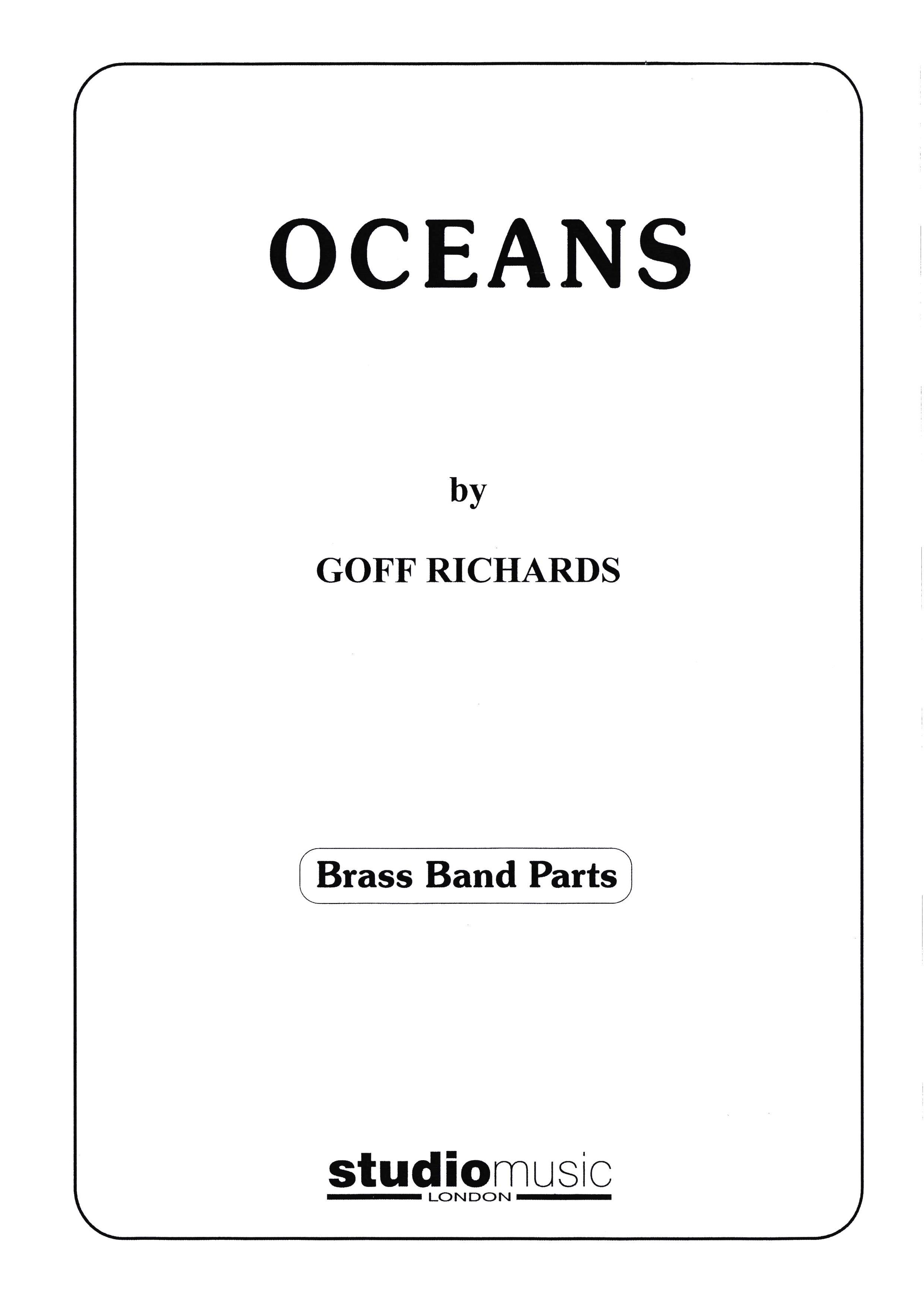 Oceans (Brass Band - Score and Parts)