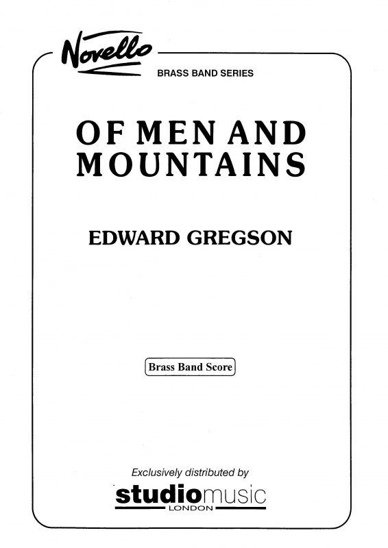 Of Men and Mountains (Brass Band - Score Only)