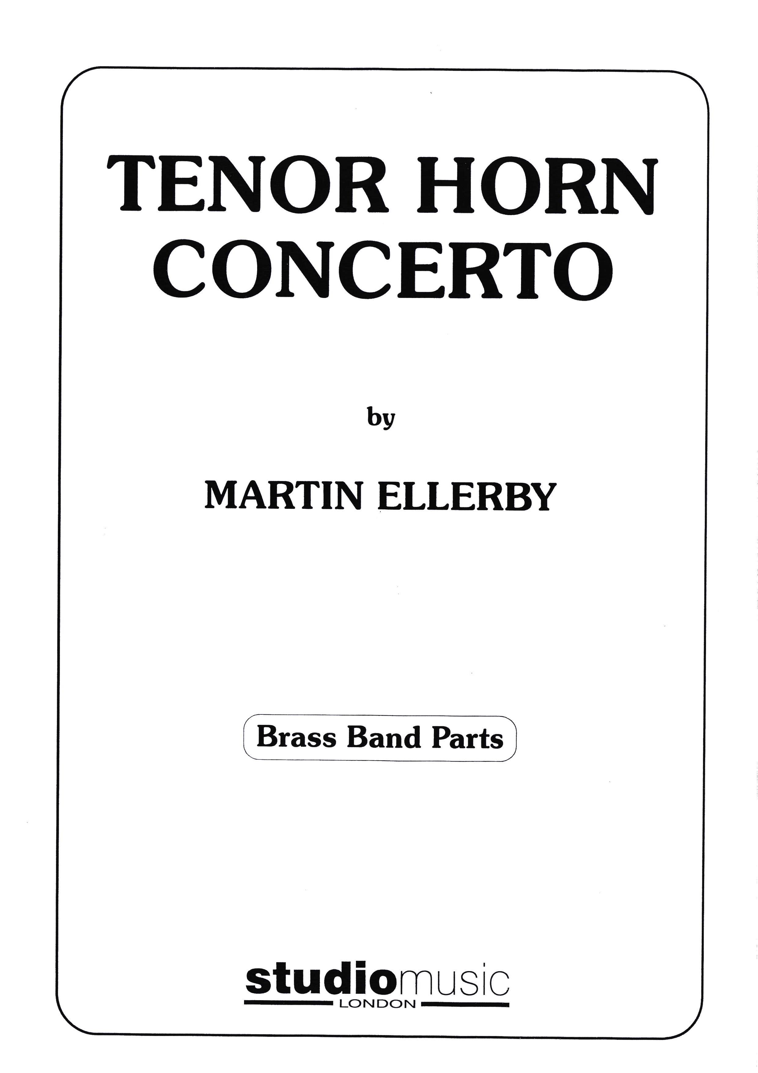Tenor Horn Concerto (Brass Band - Score and Parts)