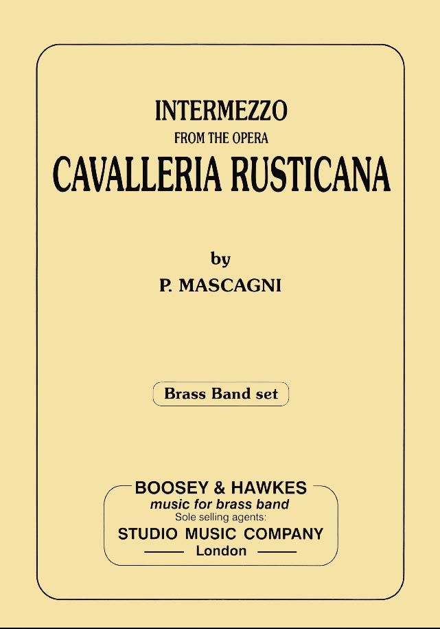 Intermezzo (from Cavalleria Rusticana) (Brass Band Marchcard Set)