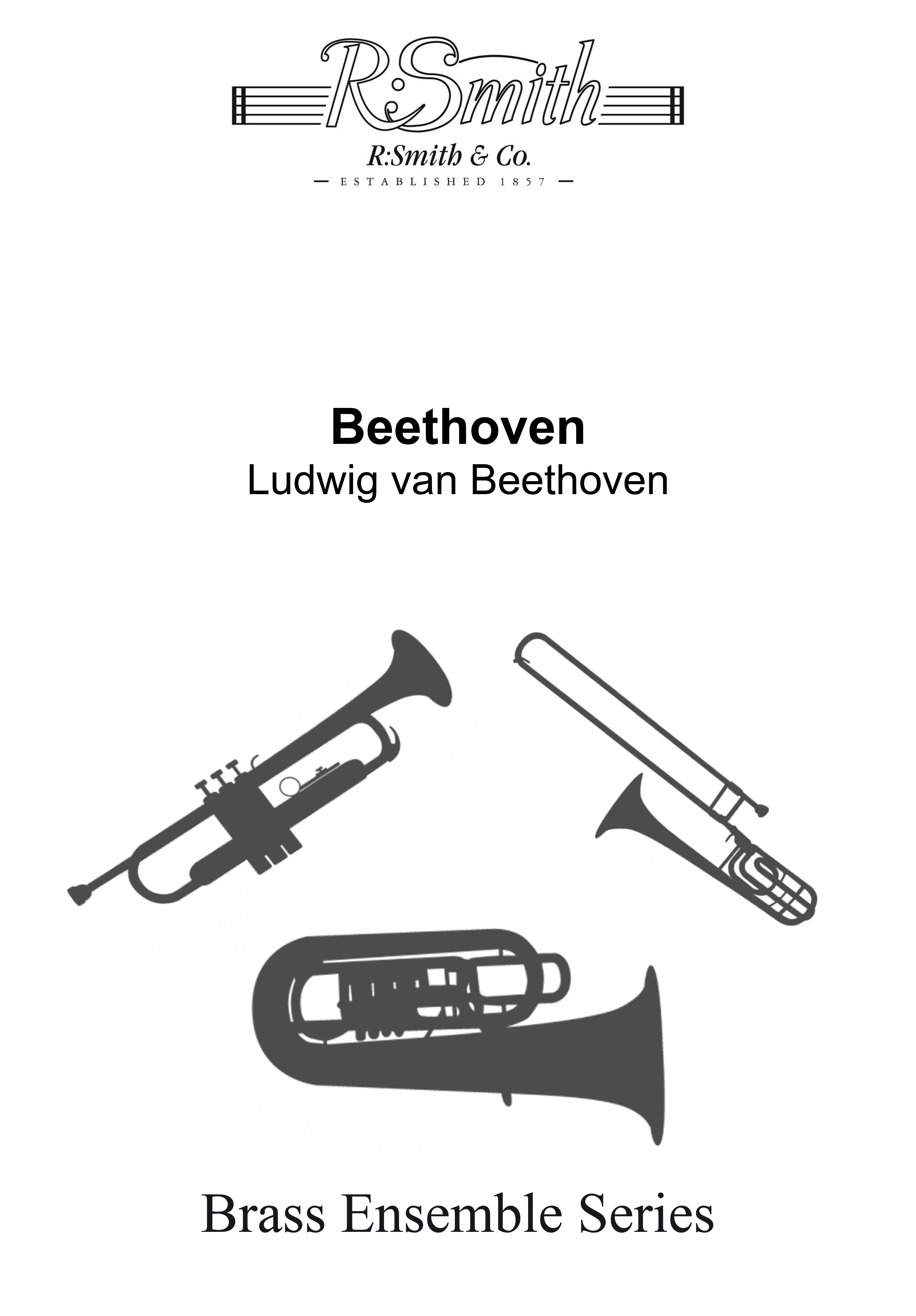 Beethoven (Brass Quartet - Score and Parts)