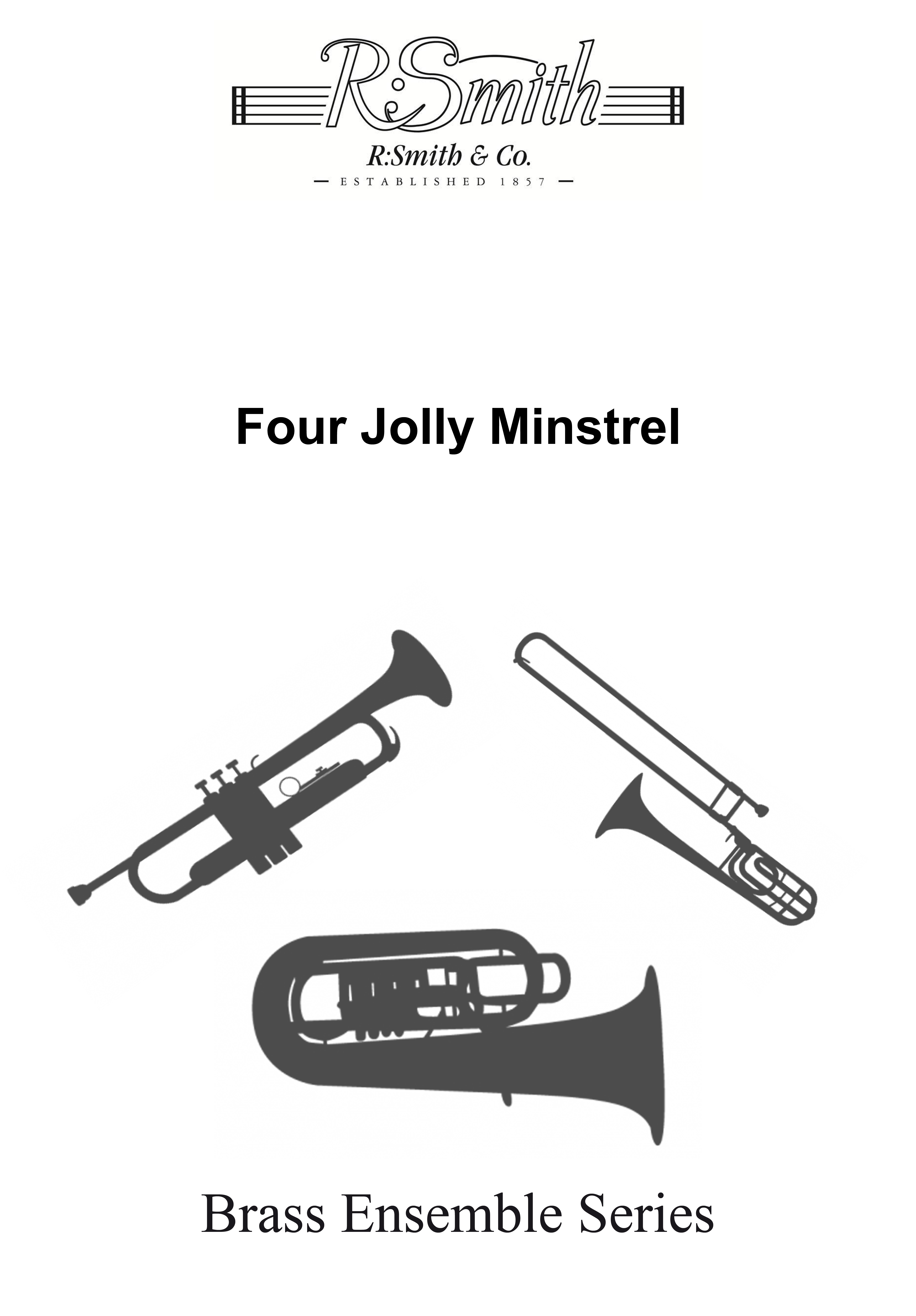 Four Jolly Minstrels (Brass Quartet - Score and Parts)