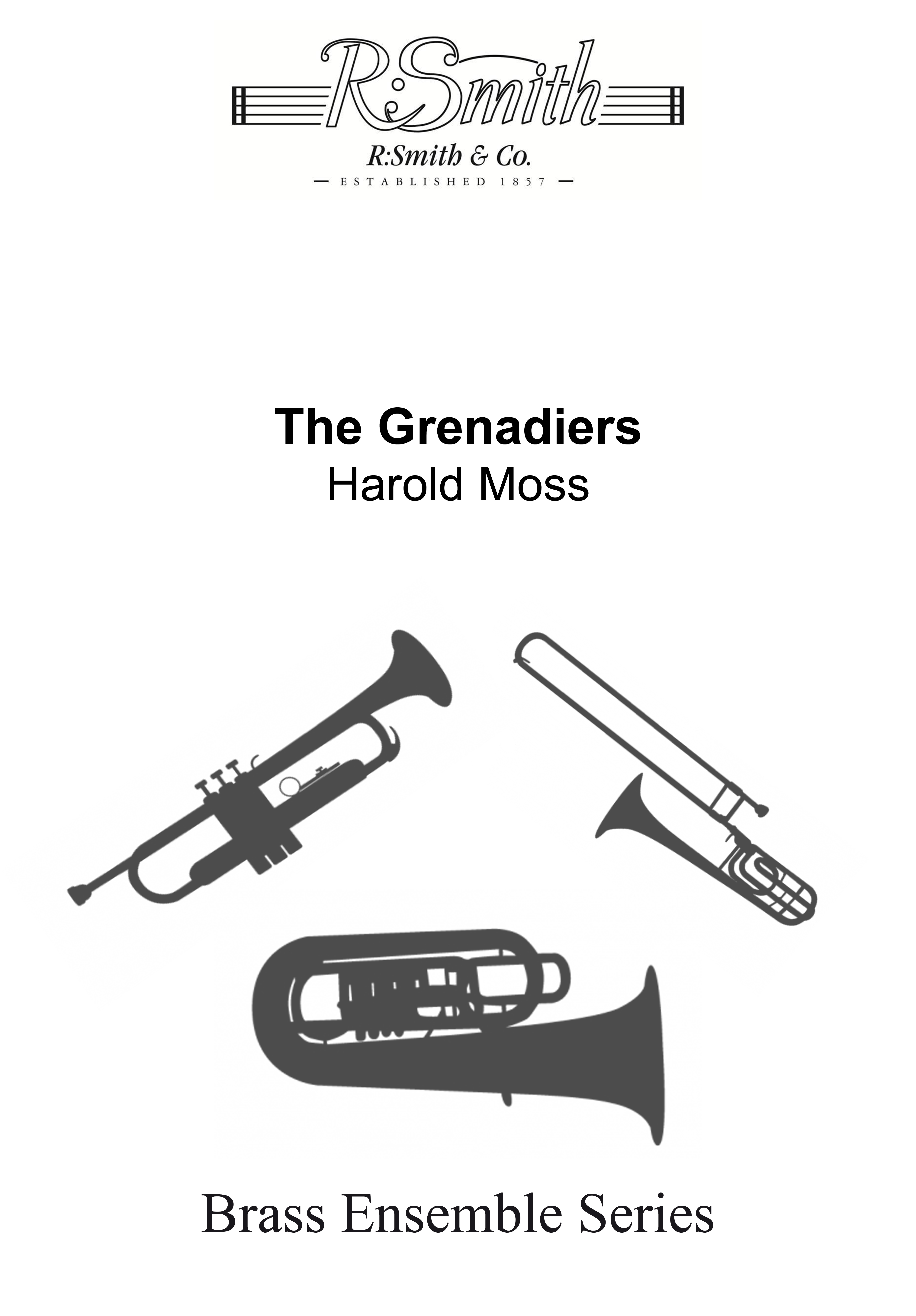The Grenadiers (Trombone Quartet - Score and Parts)