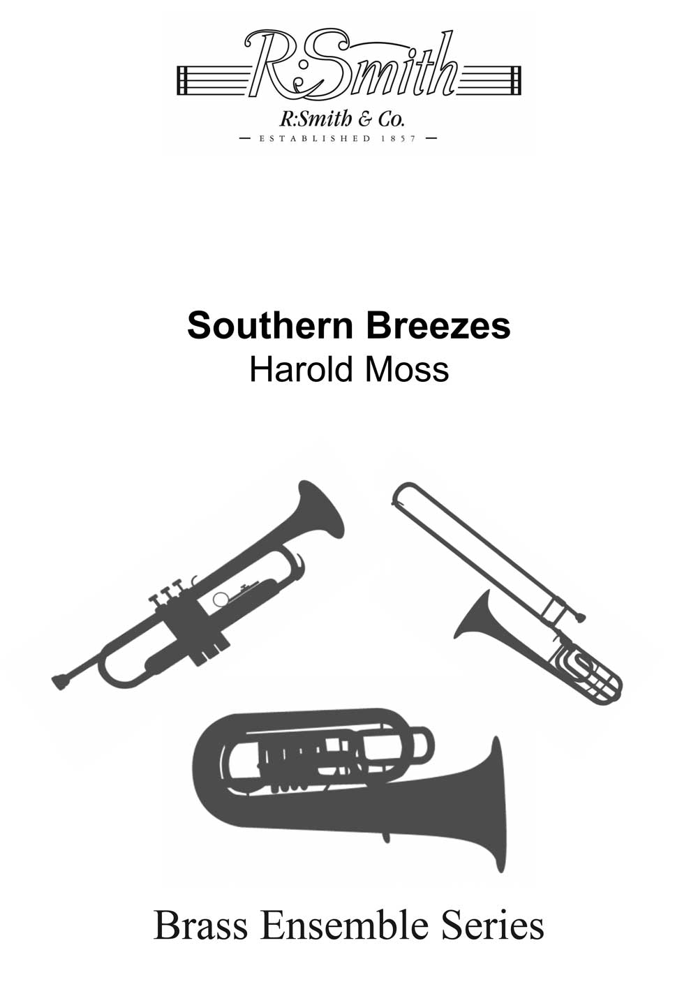 Southern Breezes (Trombone Quartet - Score and Parts)