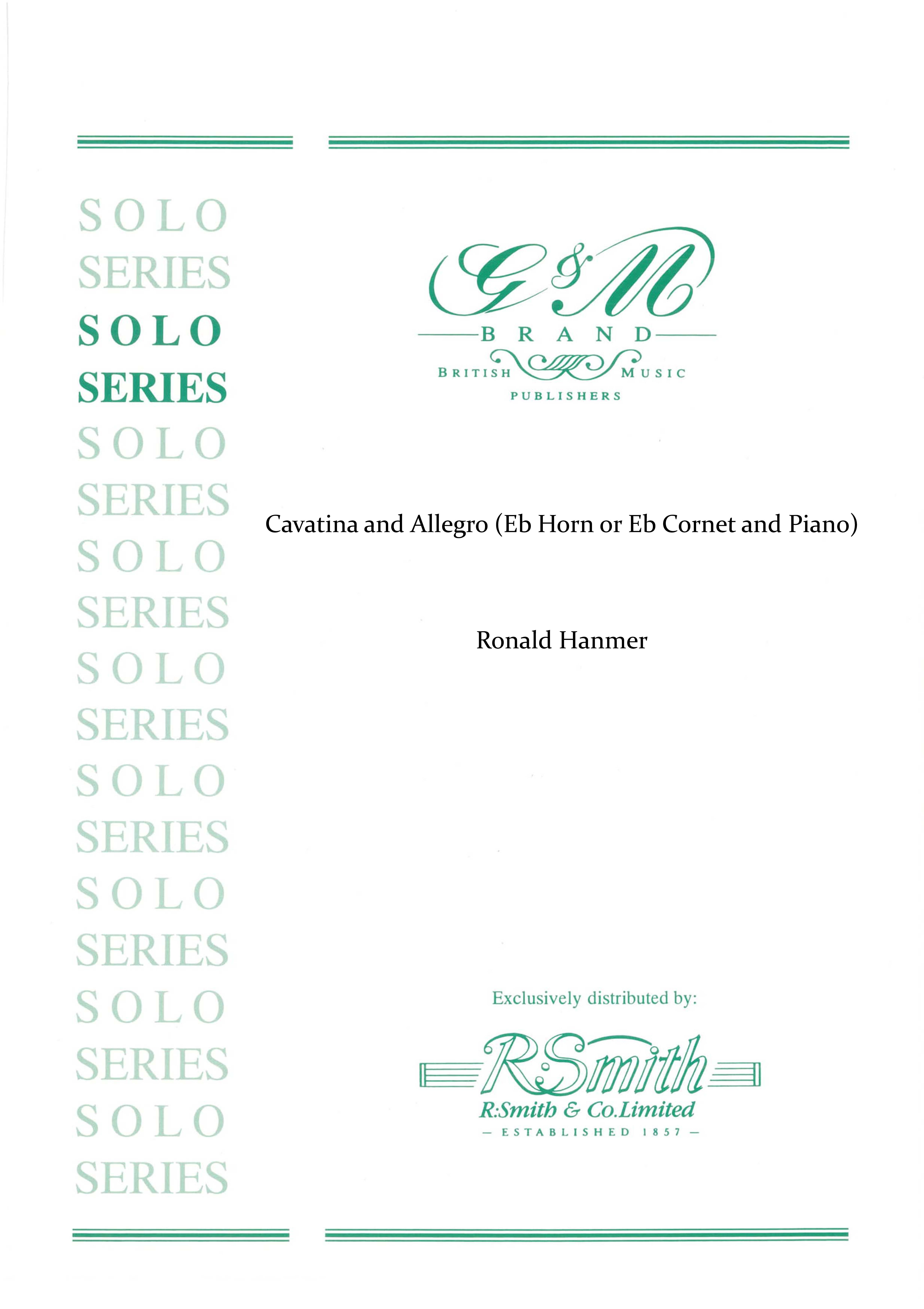 Cavatina and Allegro (Eb Horn or Eb Cornet and Piano)