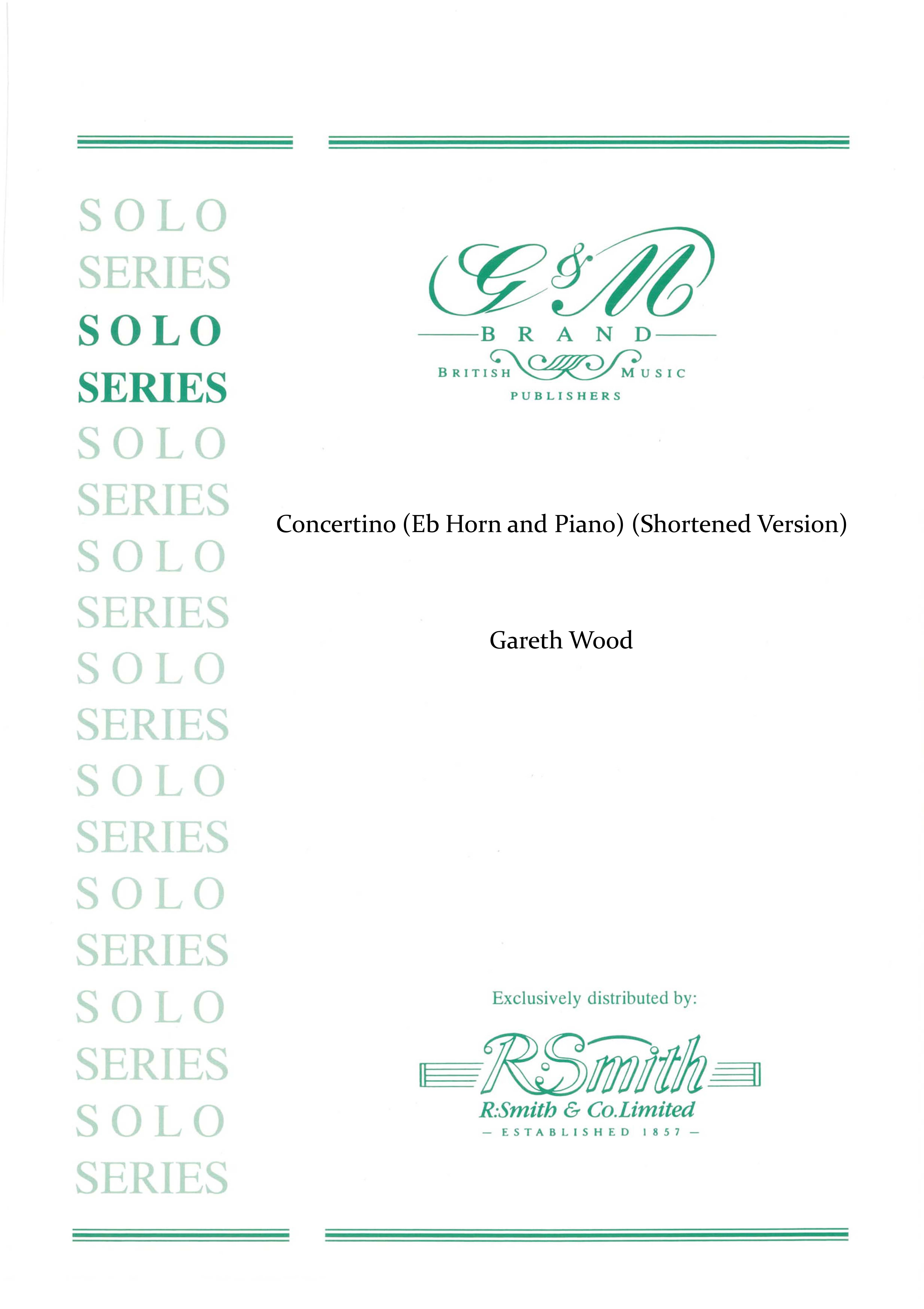 Concertino (Eb Horn and Piano) (Shortened Version)