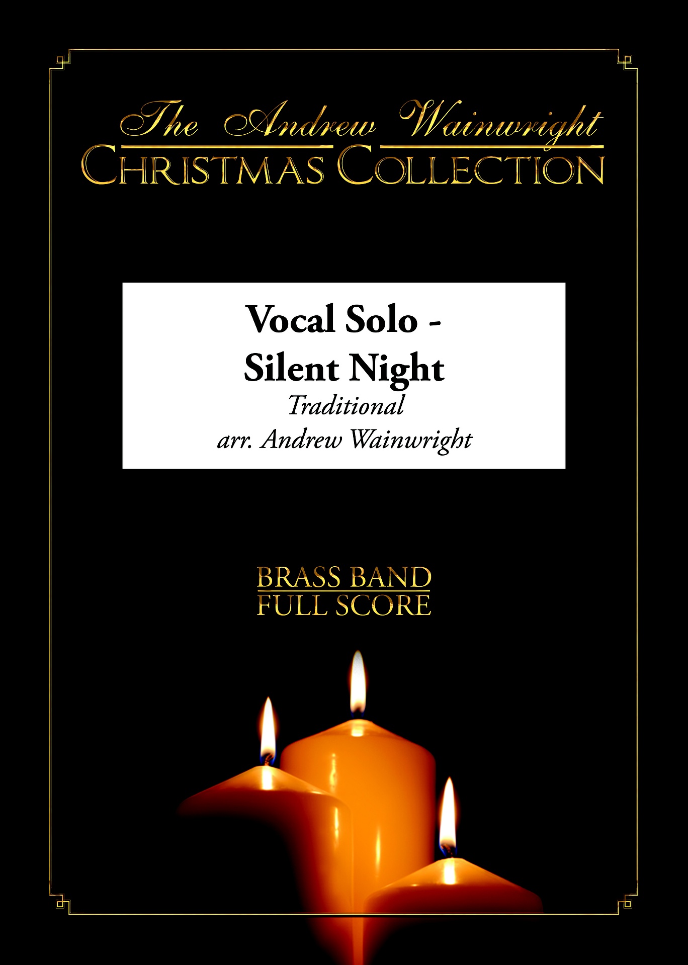 Silent Night (Vocal Solo with Brass Band - Score and Parts)