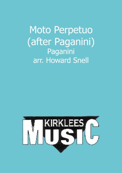 Moto Perpetuo (after Paganini)