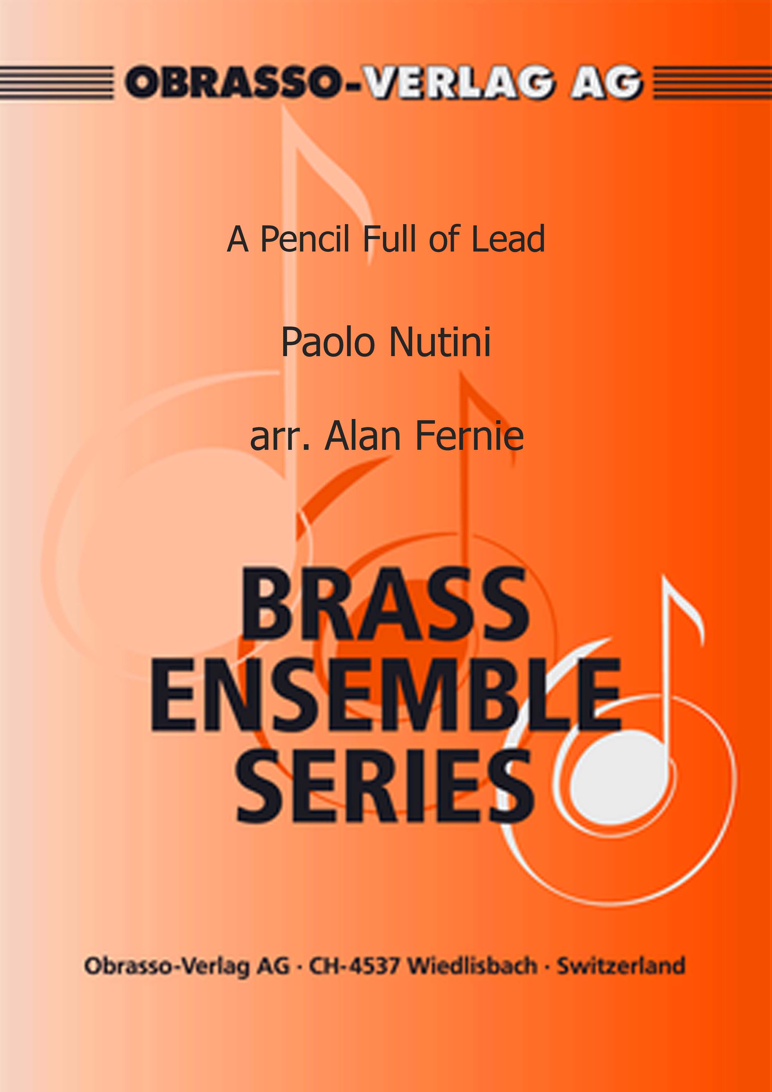 A Pencil Full of Lead (Brass Quintet - Score and Parts)