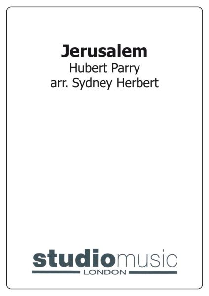 Jerusalem (Score Only)