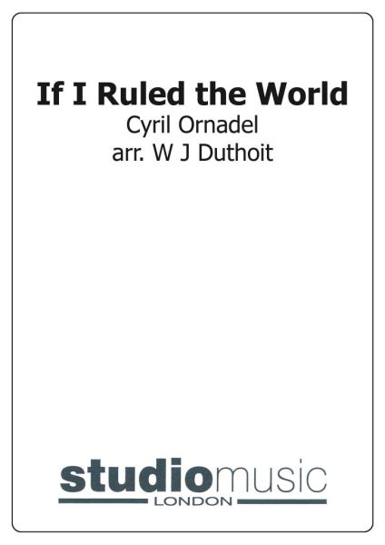 If I Ruled the World