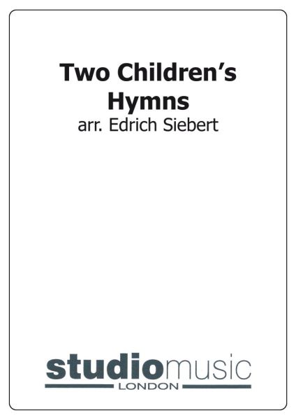 Two Children's Hymns