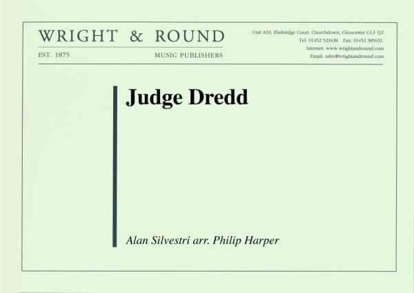 Judge Dredd (Score and Parts)