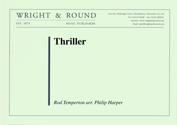 Thriller (Score and Parts)