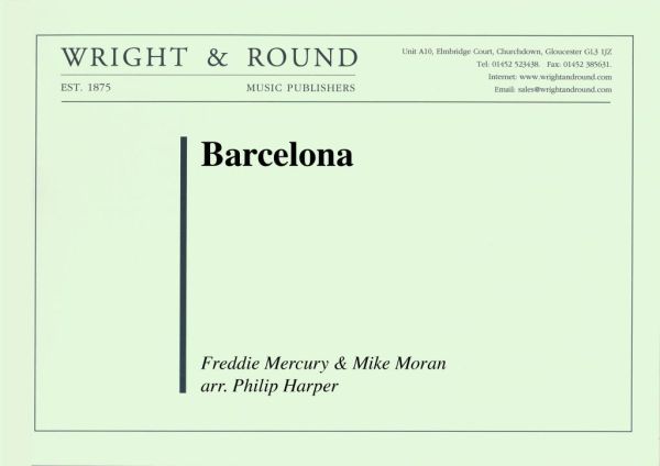 Barcelona (Score and Parts)