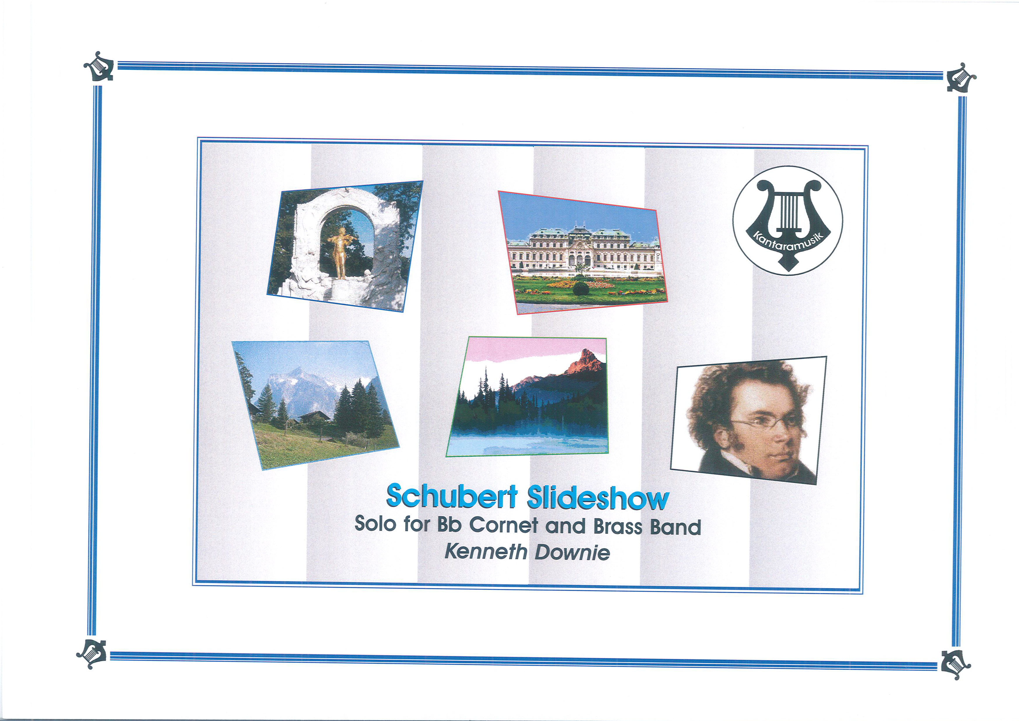 Schubert Slideshow - Cornet Solo (Brass Band - Score and Parts)