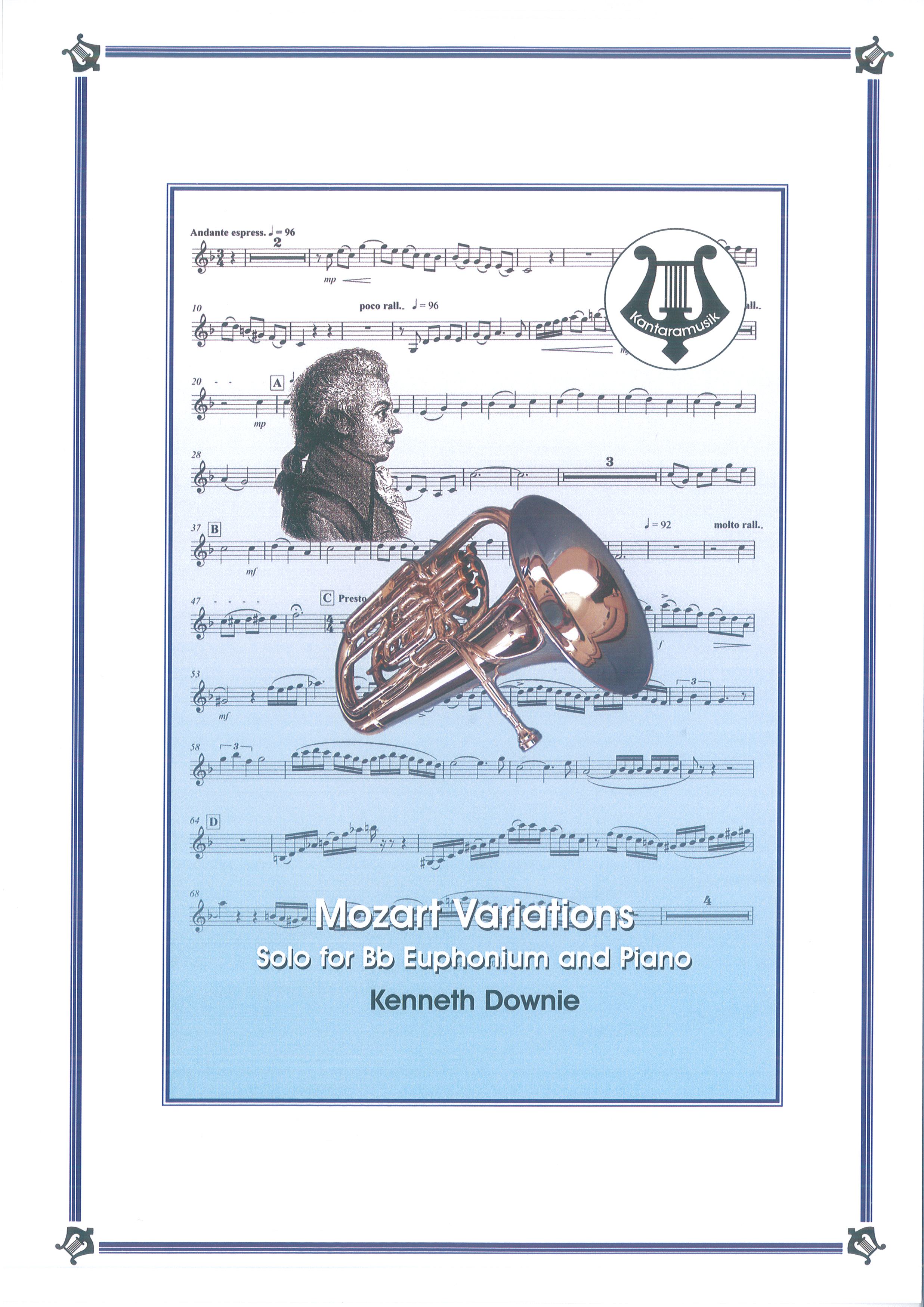Mozart Variations (Euphonium and Piano)