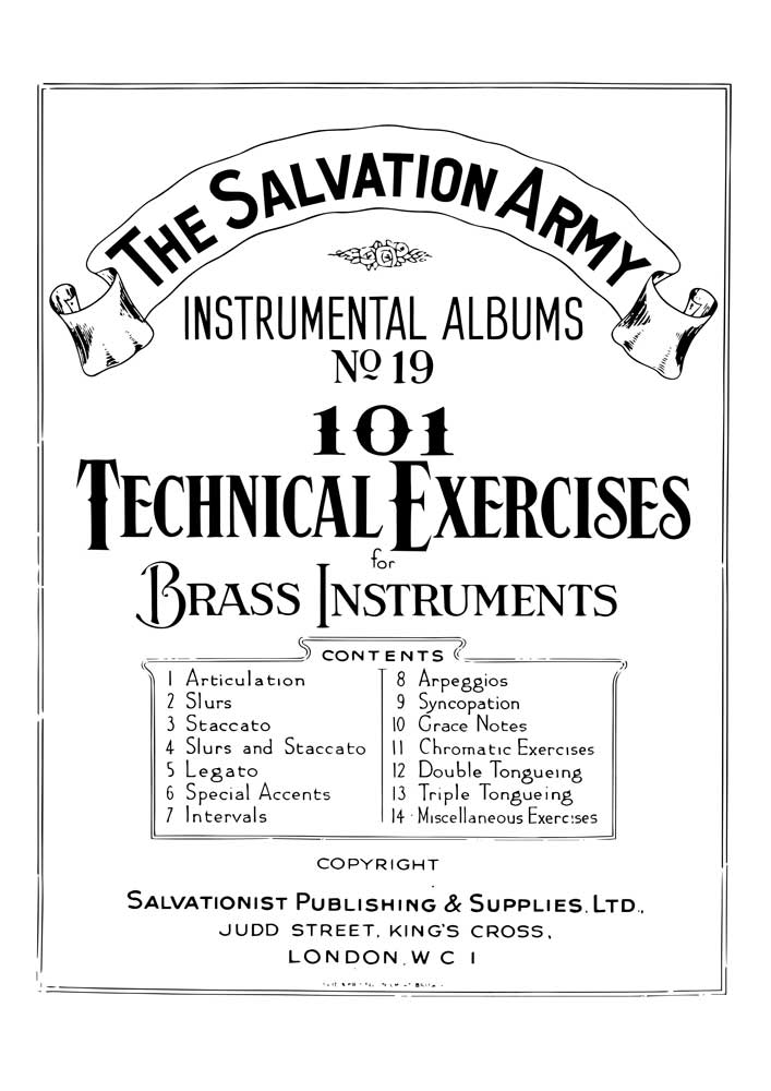 Instrumental Album No.19 - 101 Technical Exercises