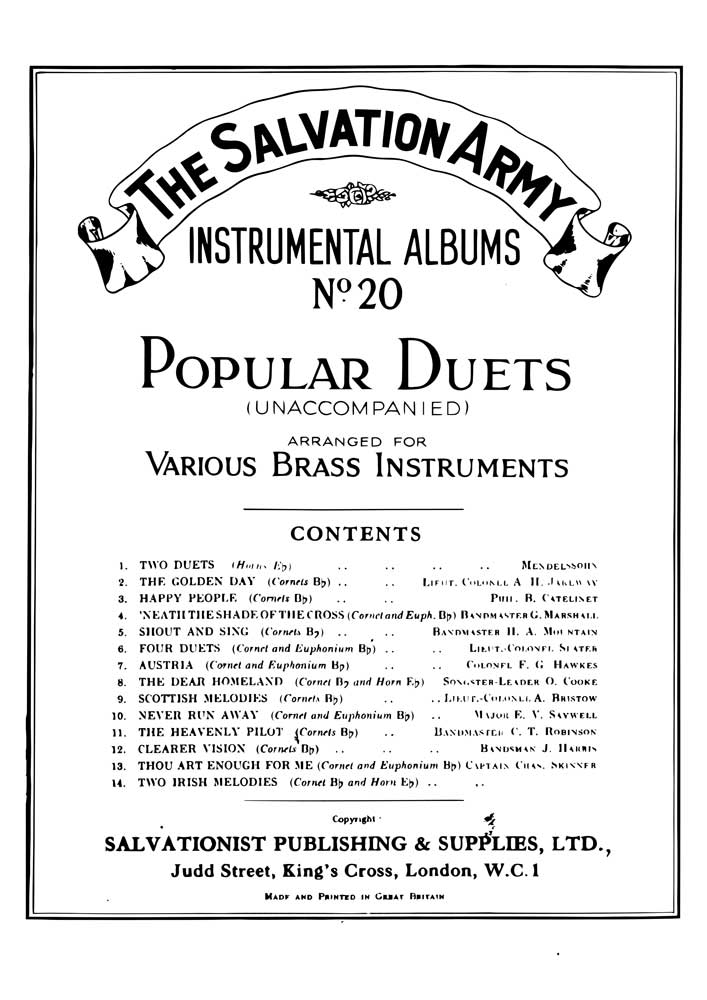 Instrumental Album No.20 - Popular Duets