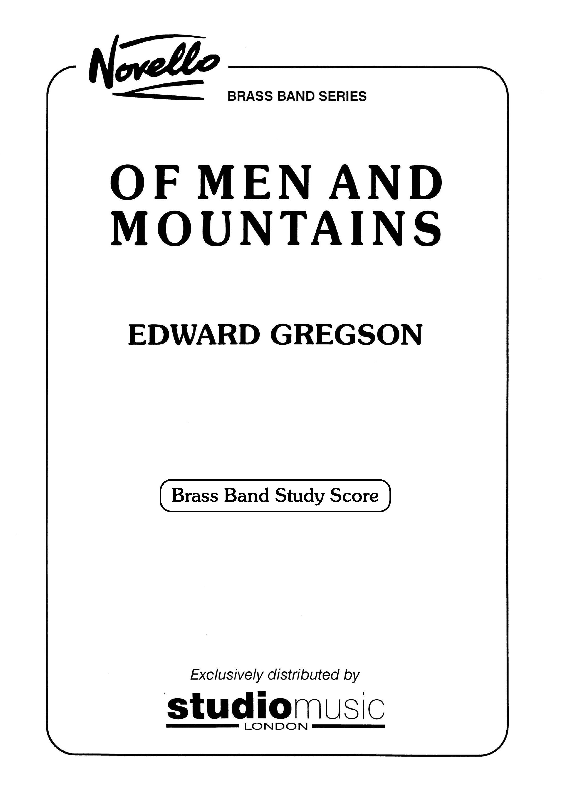 Of Men and Mountains (Brass Band Study Score)