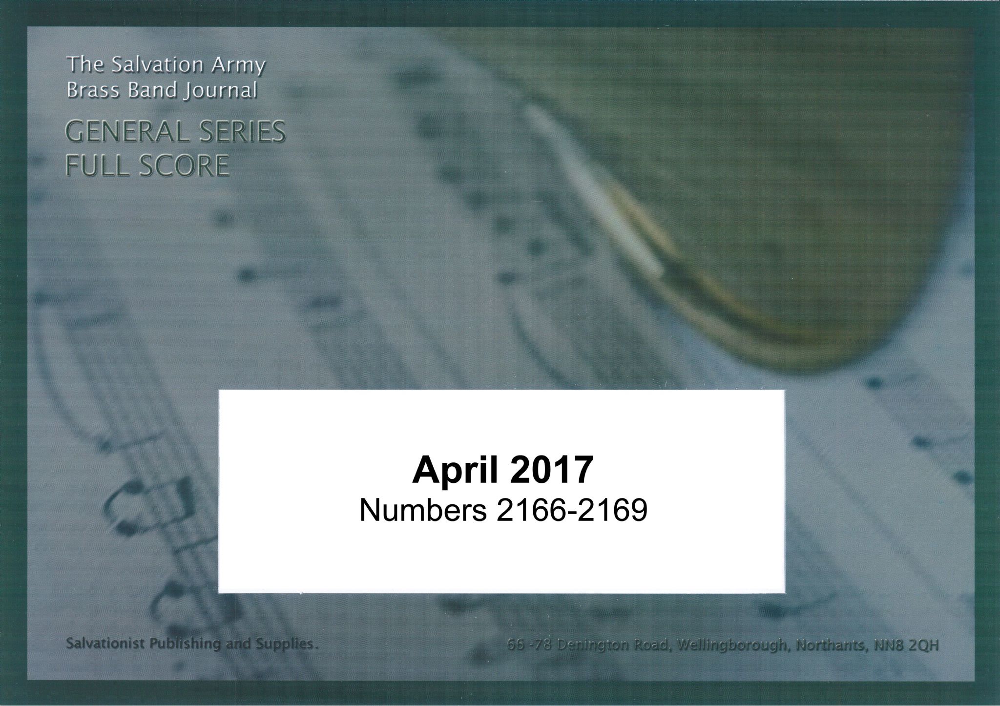 General Series Band Journal April 2017 Numbers 2166-2169