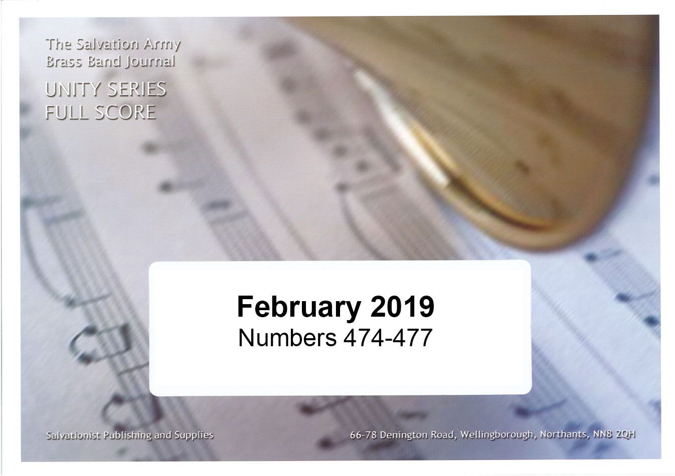 Unity Series Band Journal February 2019 - Numbers 474-477