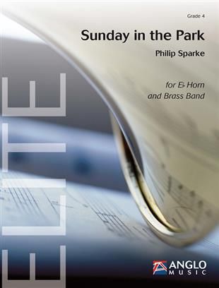 Sunday in the Park (Eb Horn Solo with Brass Band - Score and Parts)