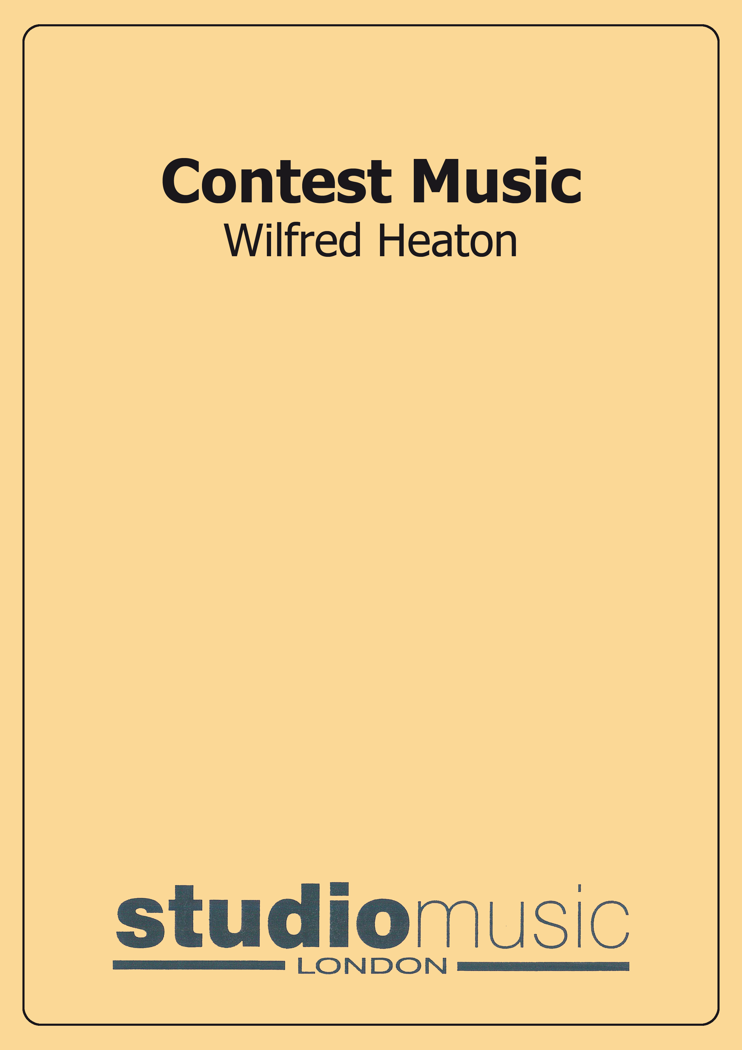 Contest Music (Score Only)