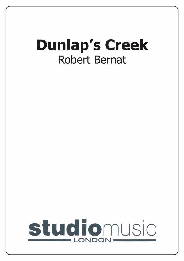 Dunlaps Creek (Brass Band - Score and Parts)