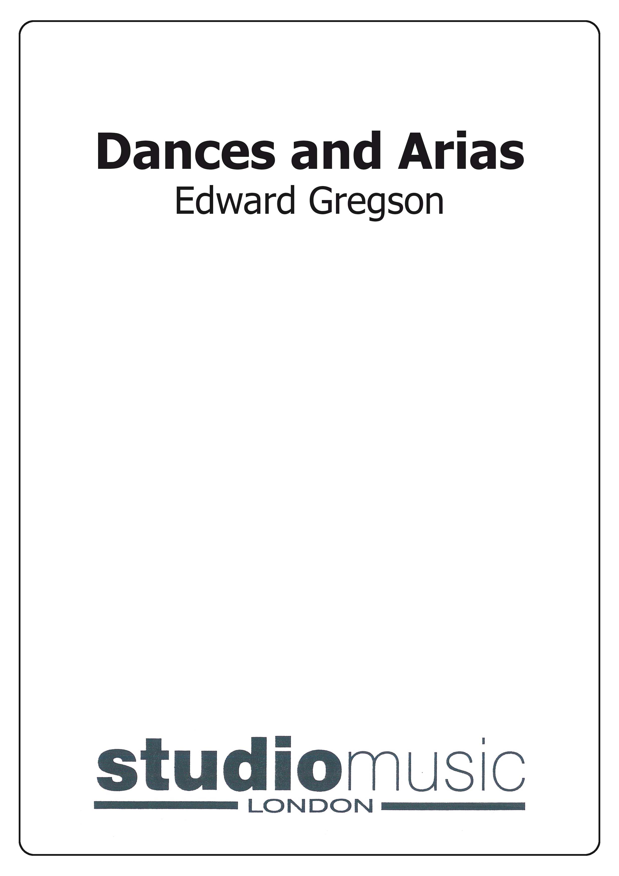 Dances and Arias (Brass Band - Score and Parts)