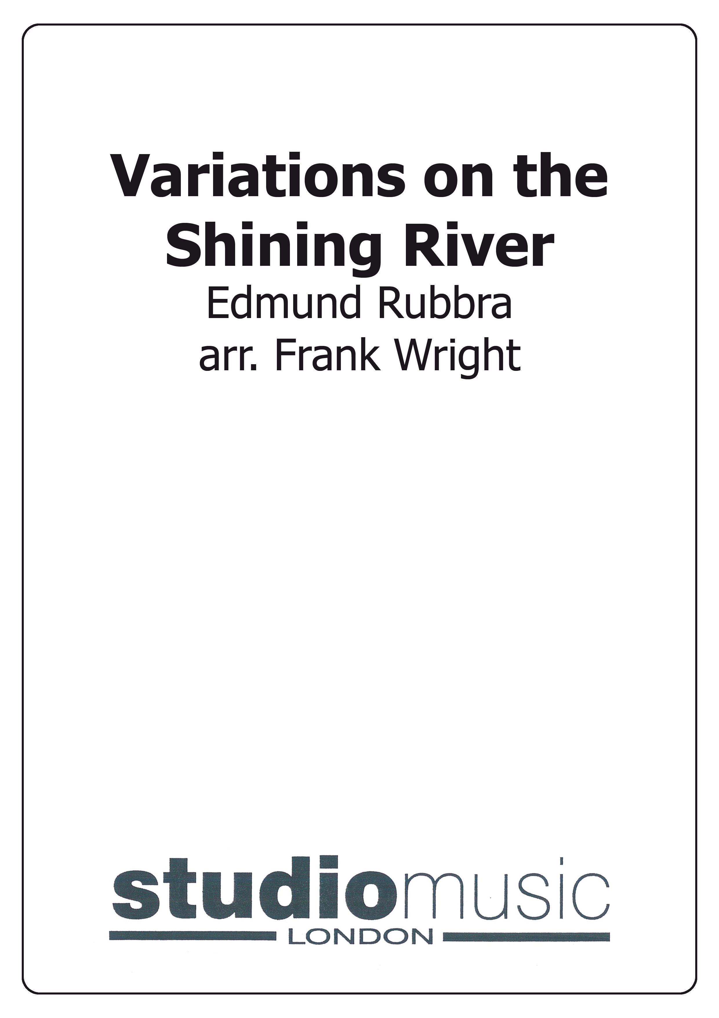Variations on the Shining River (Score and Parts)
