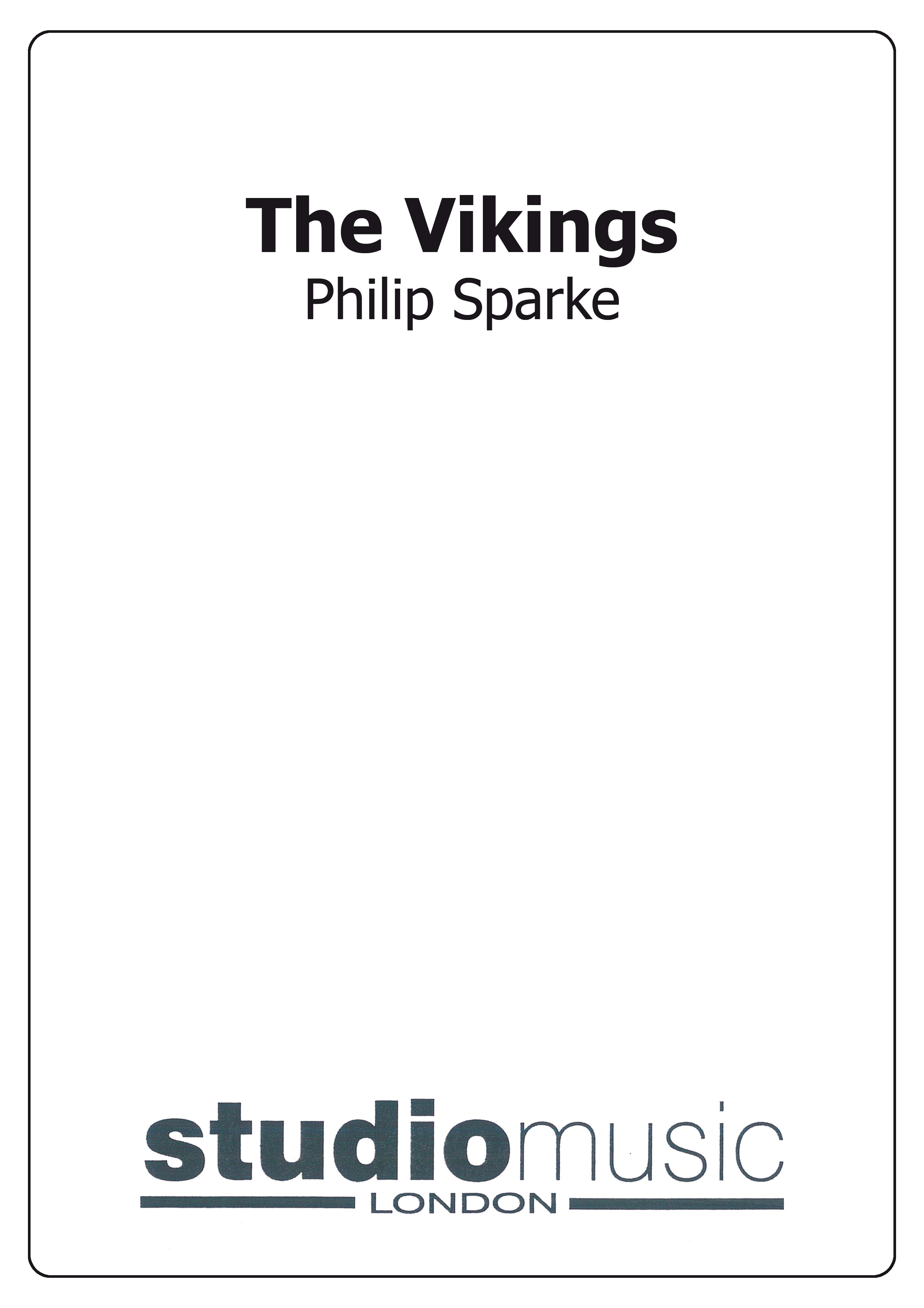 The Vikings (Score and Parts)