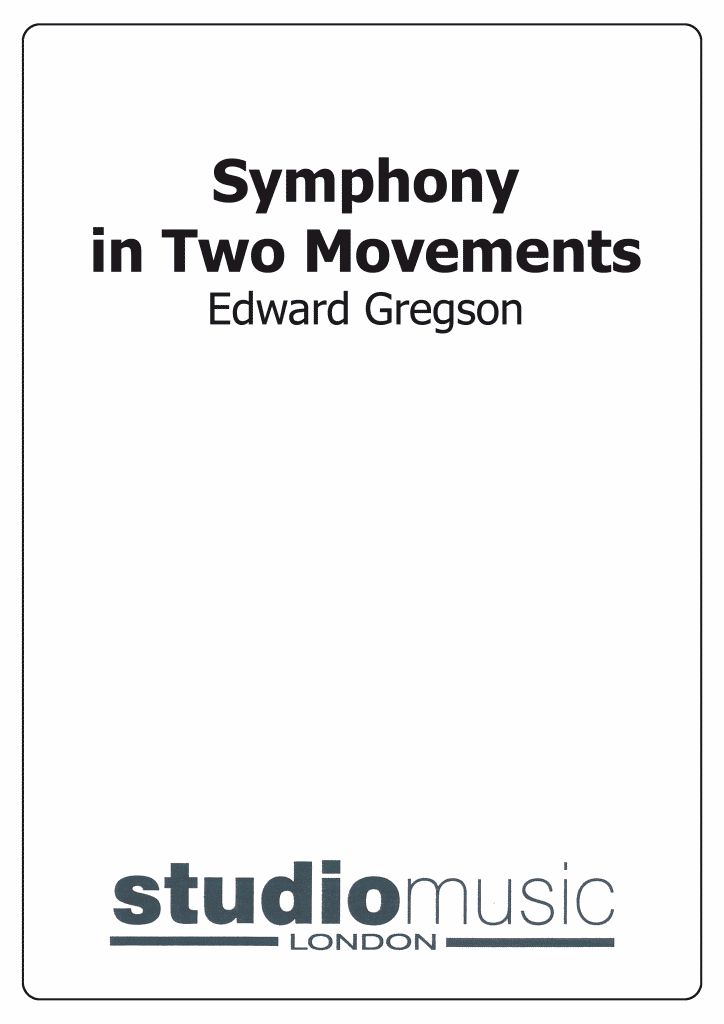 Symphony in Two Movements (Score and Parts)