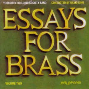 Essays for Brass Vol. 2 - CD