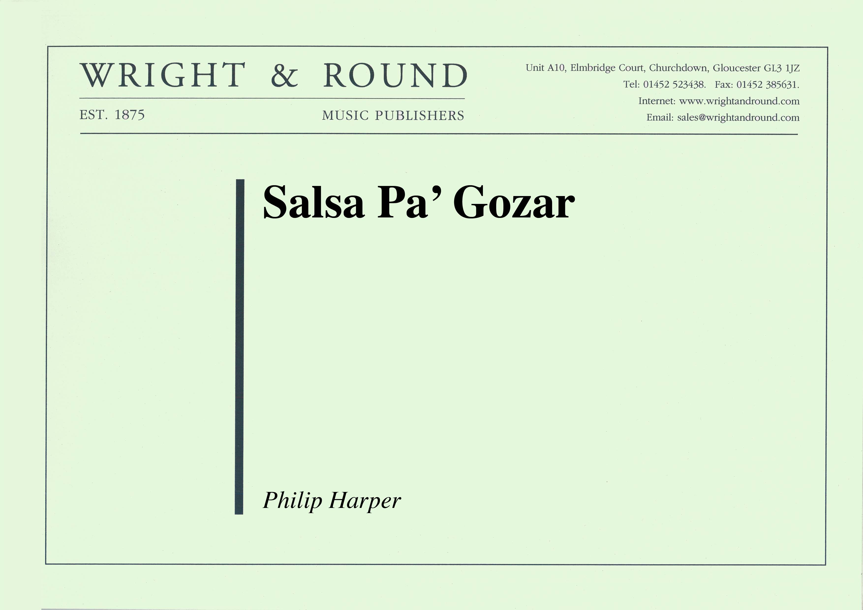 Salsa Pa' Gozar (Score and Parts)