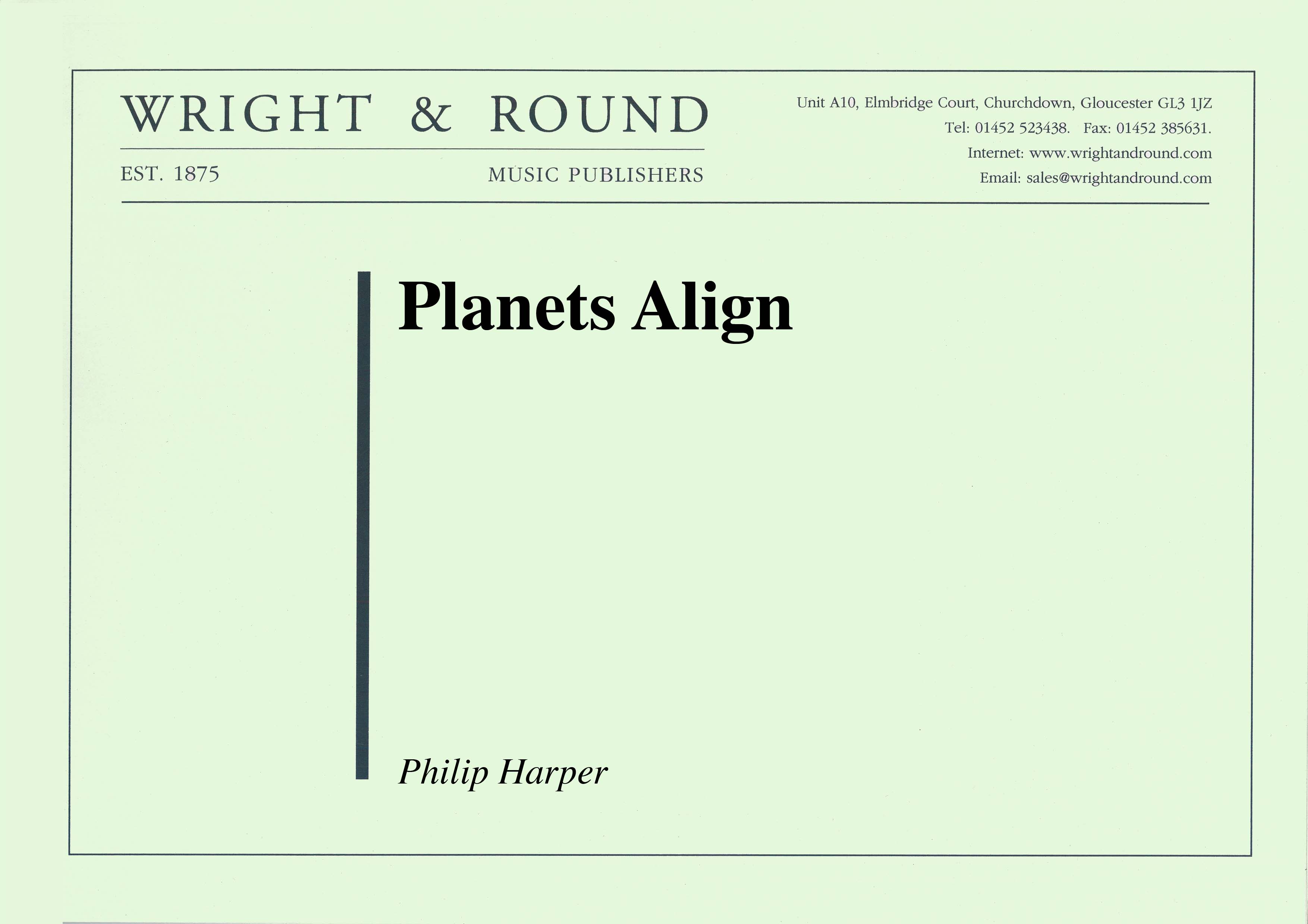 Planets Align (Score and Parts)